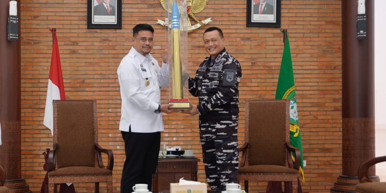 Pemprov Sumut Bersama TNI AL Komitmen  Berantas Narkoba dan Wujudkan Ketahanan Pangan