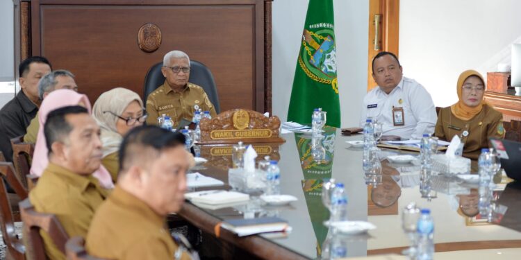 Wagub Sumut Ikuti Rakor Pengendalian Inflasi Bersama Kemendagri,  Pemda Diminta Tekan Harga Beras