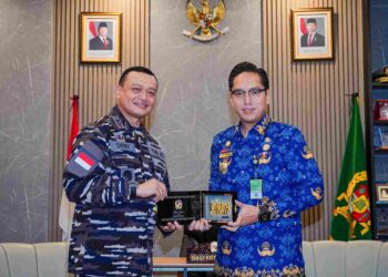 Terima Kunjungan Dankodaeral I TNI AL, Rico Waas Perkuat Koordinasi dan Sinergi Jaga Keamanan Laut Termasuk Peredaran Narkoba