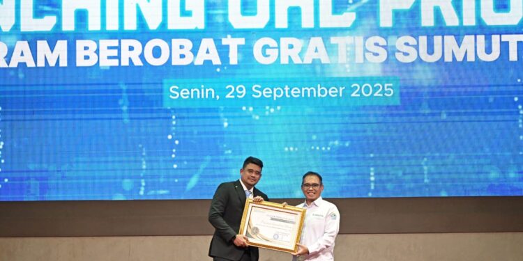 Luncurkan UHC Prioritas,  Gubernur Bobby Nasution Minta Kepala Daerah Pastikan Tidak Ada Faskes Tolak Pasien