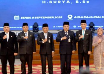 Lantik Pejabat Pimpinan Tinggi Pratama dan Administrator,  Wagub Sumut Surya Minta Terus Lakukan