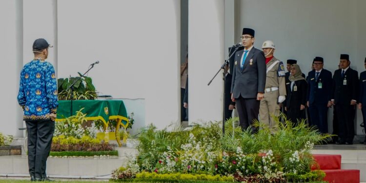 Rico Waas Pimpin Upacara Hari Kesaktian Pancasila 2025