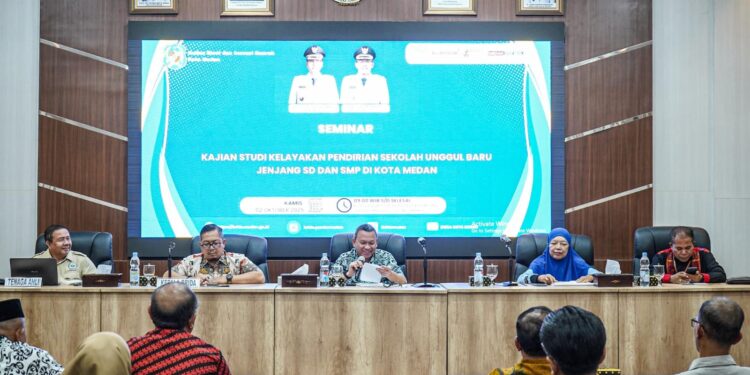 Pendidikan Investasi Jangka Panjang, Pemko Medan Kajian Pendirian Sekolah Unggul Baru