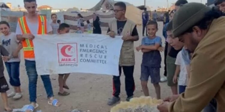 MER-C Bangun Fasilitas WASH di Kamp Al-Nuseirat, Gaza Selatan