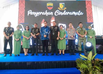 Diselimuti Kehangatan dan Penuh Suka Cita, Rico Waas Hadiri Lepas Sambut Dandenpom I/5 Medan