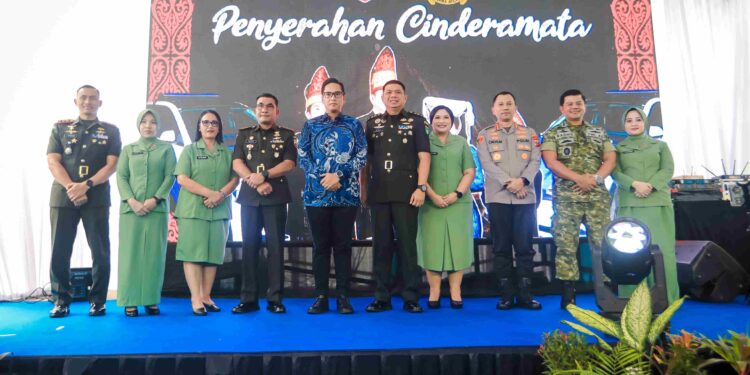 Diselimuti Kehangatan dan Penuh Suka Cita, Rico Waas Hadiri Lepas Sambut Dandenpom I/5 Medan