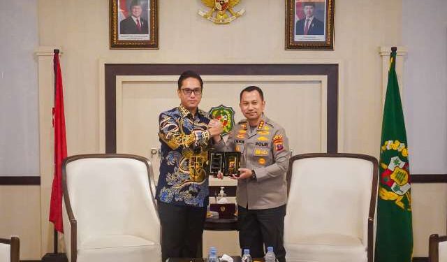Rico Waas Sambut Kunjungan Kapolrestabes Medan, Bersinergi Atasi Permasalahan Kota