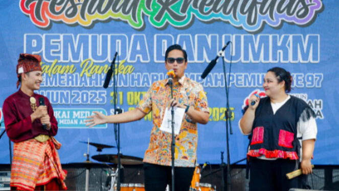 Buka Festival Kreatifitas Pemuda dan UMKM, Rico Waas: Melalui Kreatifitas Pemuda Tunjukkan Kontribusinya Untuk Pembangunan Kota