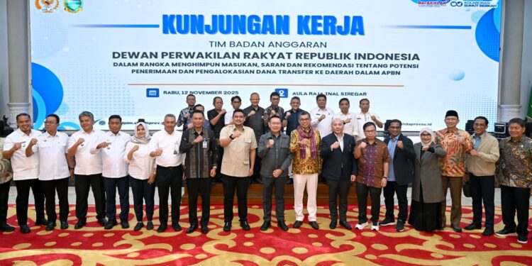 Terima Kunjungan Banggar DPR RI,  Gubernur Sumut Bobby Nasution Minta Transfer ke Daerah 3T Jadi Perhatian