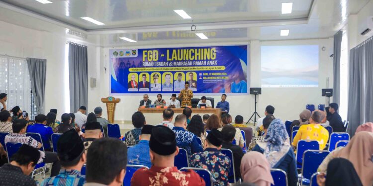 Pemko Medan Apresiasi FGD Sekaligus Launching Rumah Ibadah dan Madrasah Ramah Anak Yang Diinisiasi GPI