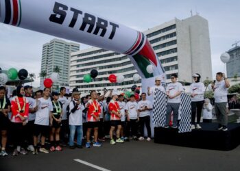 BSP 2025: Solidarity Run for Palestine AWG-DPR RI, Wujud Nyata Dukungan Indonesia untuk Palestina