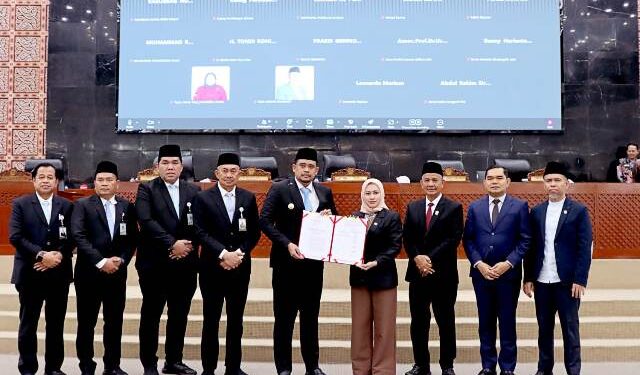 R-APBD Sumut TA 2026 Disahkan Jadi Perda, Gubernur Bobby sebut Difokuskan untuk Penguatan Ekonomi dan Pemerataan Kesejahteraan