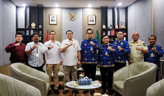 Terima Audiensi Kepala BNN Provinsi Sumut, Rico Waas Bahas Pembentukan BNN Kota Medan