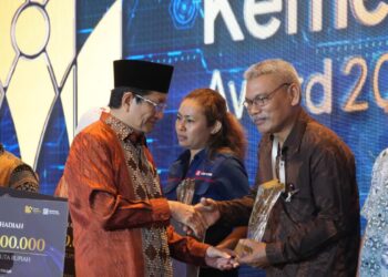 Ketua Umum PJMI Ismail Lutan Raih  Humas Award 2025 Apresiasi Kemenag  terhadap kinerja wartawan