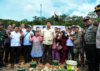 Groundbreaking Huntap Korban Bencana, Wagub Sumut Harap Selesai Tepat Waktu