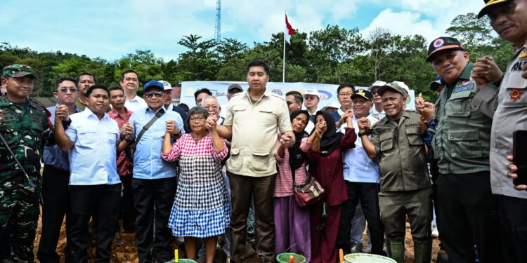Groundbreaking Huntap Korban Bencana, Wagub Sumut Harap Selesai Tepat Waktu