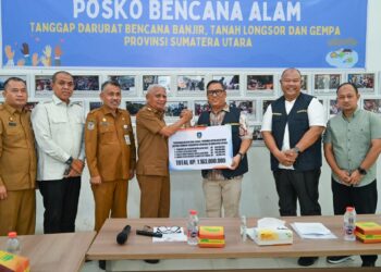 Terima Bantuan Rp1,153 Miliar dari Kepri,  Wagub Sumut : Bantuan ini Sangat Berarti