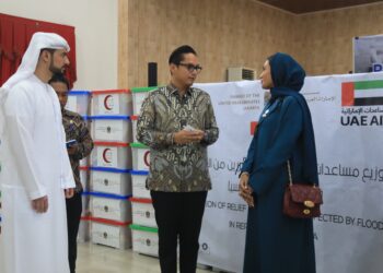 Terima Bantuan Dari Uni Emirat Arab, Rico Waas Apresiasi Solidaritas yang Diberikan Untuk Korban Bencana Hidrometeorologi