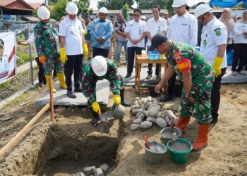 Peletakan Batu Pertama Koperasi Merah Putih, Rico Waas: Koperasi adalah Pembangunan Harapan dan Kemandirian