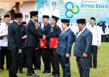 Wali Kota Medan Pimpin Upacara peringatan HAB ke-80, Momentum Memperkuat Komitmen Dalam Merawat Kerukunan dan Hadirkan Manfaat Nyata Bagi Umat