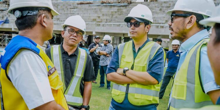 Rico Waas Dorong Percepatan Penyelesaian Revitalisasi Stadion Teladan