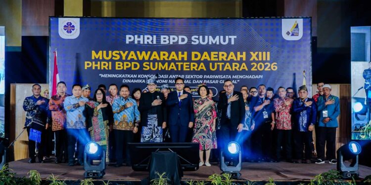 Rico Waas: Kepengurusan Baru PHRI Sumut  Harus Perkuat Daya Saing Pariwisata