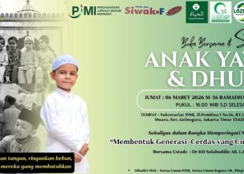 LAZIS KB PII dan Al Washliyah Suport Kegiatan PJMI Santunani  40 Yatim & Duafa Jamaah Al Hayat di Cipinang