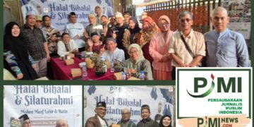 PJMI Gelar Halal Bihalal, Ustaz Valentino Dinsi Ungkap Skema Pengembangan Ekonomi Umat Berbasis Masjid