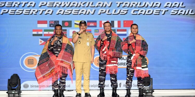 Terima Kadet dari Berbagai Negara,  Bobby Nasution Dorong Penguatan Diplomasi Maritim dan Persahabatan Global