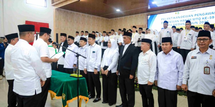 Lantik Dewan Pengawas dan Dewan Hakim MTQ ke-59, Rico Waas Tekankan Profesionalisme dan Keadilan dalam Penilaian