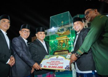 Resmi Ditutup, Medan Selayang Juara Umum MTQ Ke-59 Kota Medan