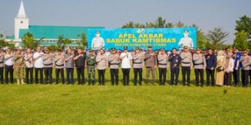 Apel Akbar dan Deklarasi Sabuk Kamtibmas, Rico Waas Apresiasi Kesiapan Polri Jaga Kondusivitas Medan Lewat Simulasi Sispamkota