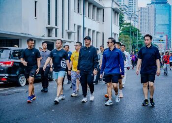 Rico Waas dan Forkopimda Berbaur Bersama Warga di CFD Medan