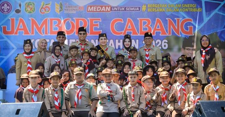 Buka Jambore Cabang Kota Medan 2026, Rico Waas Tekankan Pembentukan Karakter dan Disiplin Generasi Muda Menuju Indonesia Emas 2045