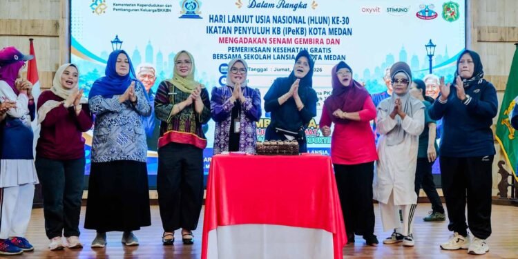 Peringati HLUN ke-30, Dinas P3APM P2KB Medan Tekankan Peran Lansia Tetap Aktif dan Bermartabat
