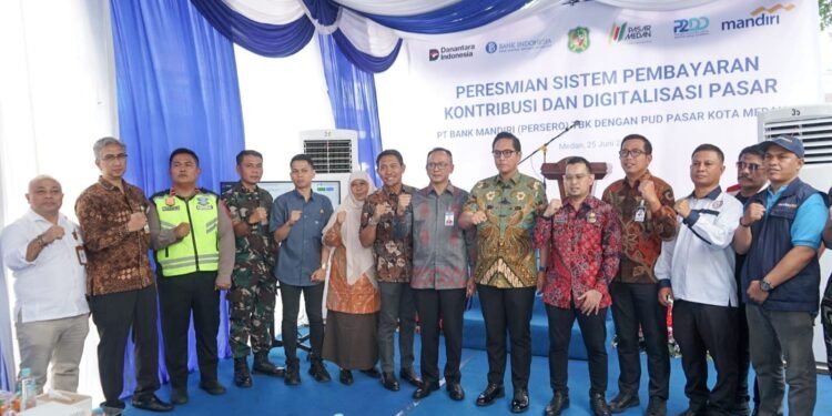 Luncurkan Digitalisasi Pasar Petisah, Wali Kota Medan Wujudkan Pasar Tradisional Lebih Modern, Transparan dan Bebas Dari Kebocoran Anggaran