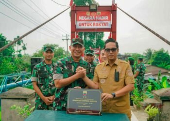 Pangdam I/BB dan Wali Kota Medan Resmikan Jembatan Perintis Garuda, Hubungkan Kembali Medan Polonia-Johor-Maimun