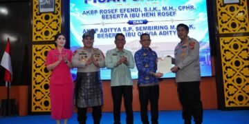 Pisah Sambut Kapolres Pelabuhan Belawan, Wakil Wali Kota Medan Ajak Kapolres Baru Bersinergi Wujudkan Belawan Yang Indah dan Aman