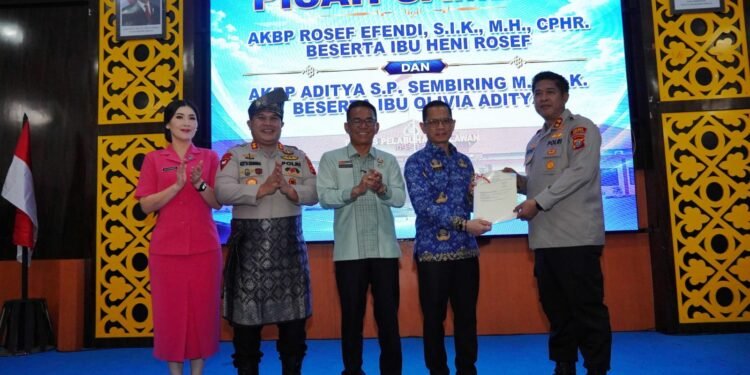 Pisah Sambut Kapolres Pelabuhan Belawan, Wakil Wali Kota Medan Ajak Kapolres Baru Bersinergi Wujudkan Belawan Yang Indah dan Aman