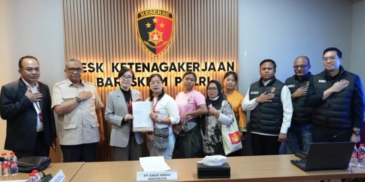 Desk Ketenagakerjaan Polri dan Kemnaker Selesaikan Perselisihan PHK 134 Pekerja PT Amos Indah Indonesia