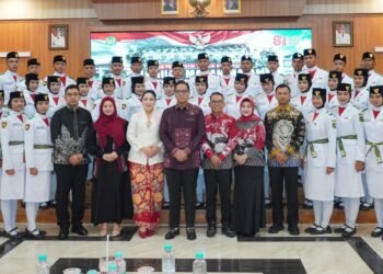 Derap Langkah Membanggakan di HUT Ke-81 RI, Wali Kota Medan : Kalian Adalah Pemimpin Masa Depan Indonesia*