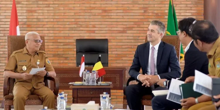 Wagub Sumut Tawarkan Potensi Investasi Nias ke Dubes Belgia