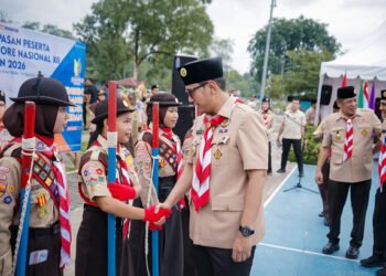 Rico Waas Lepas Kontingen Pramuka Medan ke Jamnas XII: Jaga Nama Baik Kota, Bangun Jejaring, Bawa Pulang Pengalaman