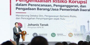 Ikuti Rakor Penguatan Tata Kelola Pemerintahan Daerah dan Pencegahan Korupsi, Rico Waas Tandatangani Komitmen Bersama