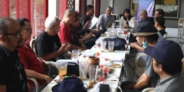 Forum Jurnalis HWPL Jakarta Doa Bersama untuk Lima Wartawan yang Hilang saat Peliputan Erupsi Anak Krakatau