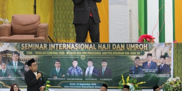 Alwashliyah Gelar Seminar Internasional Haji dan Umroh Didahului Pelantikan Pimpinan UNIVA Medan