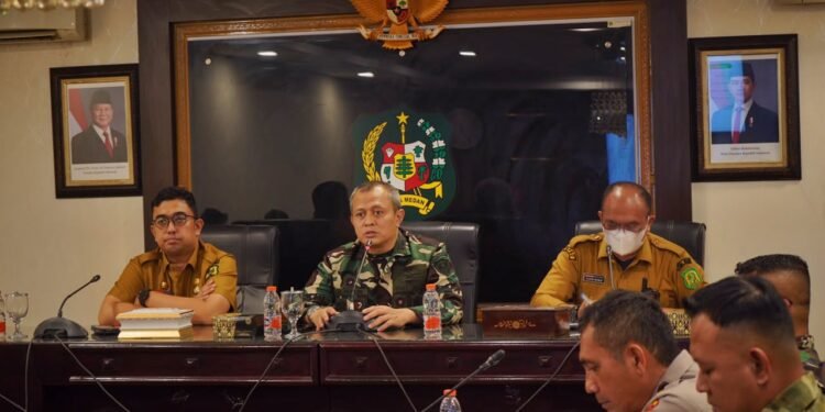 Pemko Medan Paparkan Penanganan Pascabencana kepada Satgas PRR