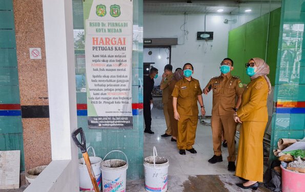 Zakiyuddin Harahap Cek Langsung Renovasi IGD RSUD Dr Pirngadi, Fasilitas Diperluas dan Dimodernisasi