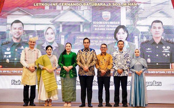 Rico Waas Lepas Delli Yudha, Sambut Fernando Batubara: Sinergi TNI dan Pemko Medan Harus Makin Kuat