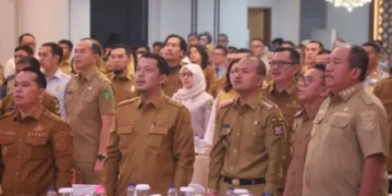 Wali Kota Tanjungbalai Hadiri Rakor Optimalisasi PAD dan Penyaluran DBH se-Sumut